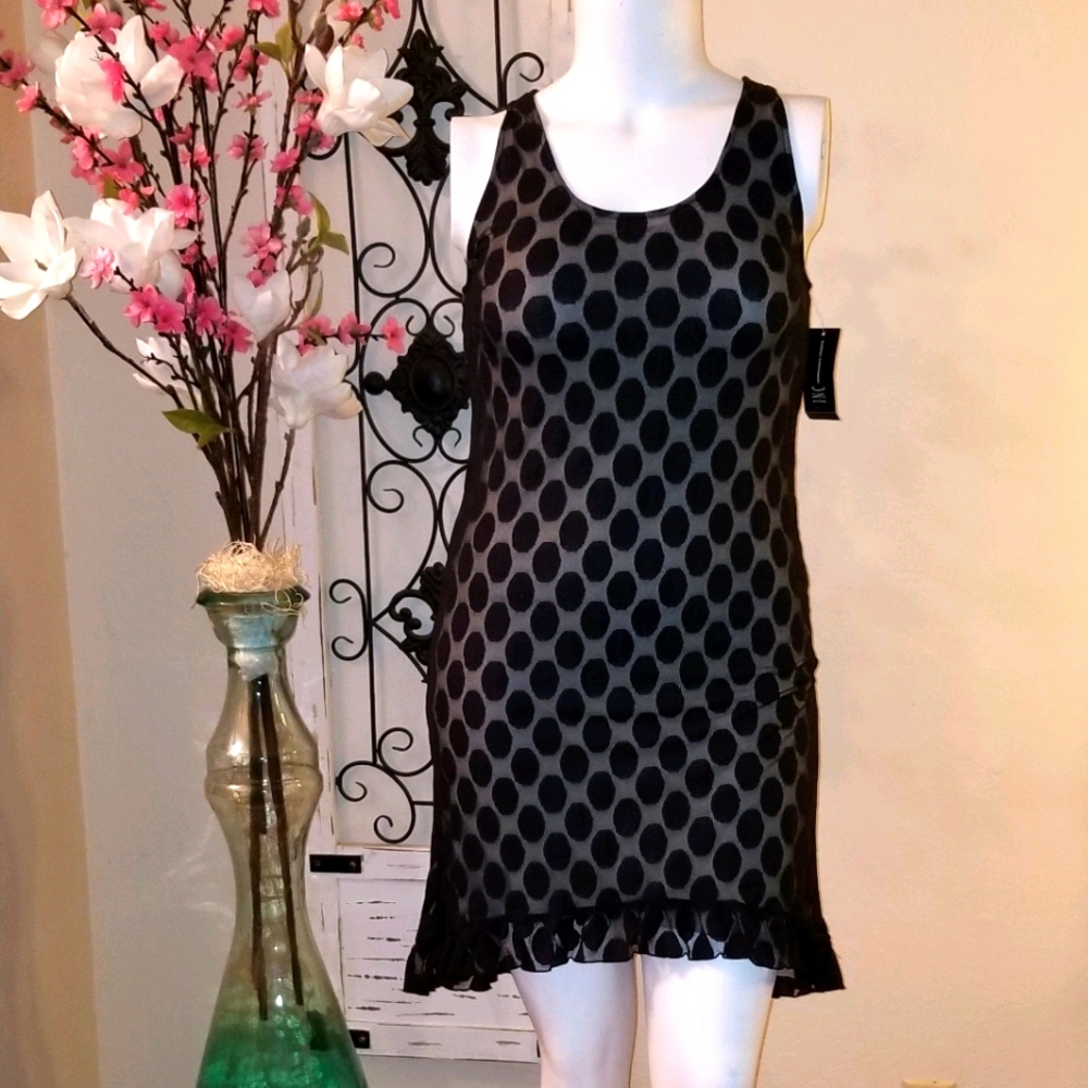 INC POLKA DOT DRESS